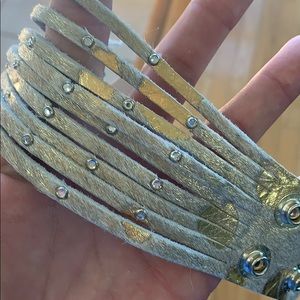 NWT Leather cuff bracelet